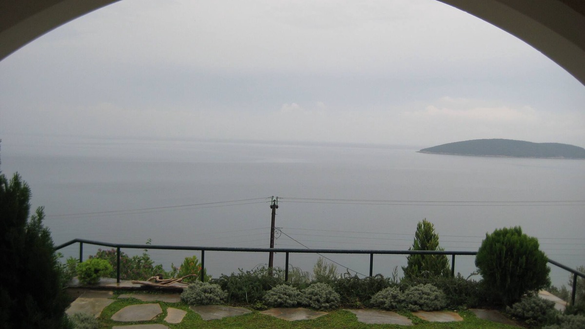 Sourpi Villa | Elegant villa with private beach, pool, barbecue, sauna, jacuzzi and herb garden