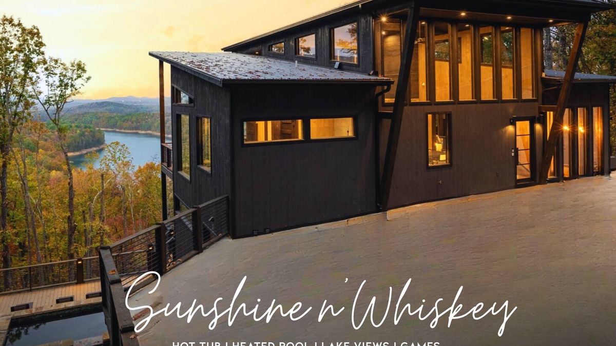 Blue Ridge Cabin | Elevated Escape, Lake Views, Heated Pool, Billards
