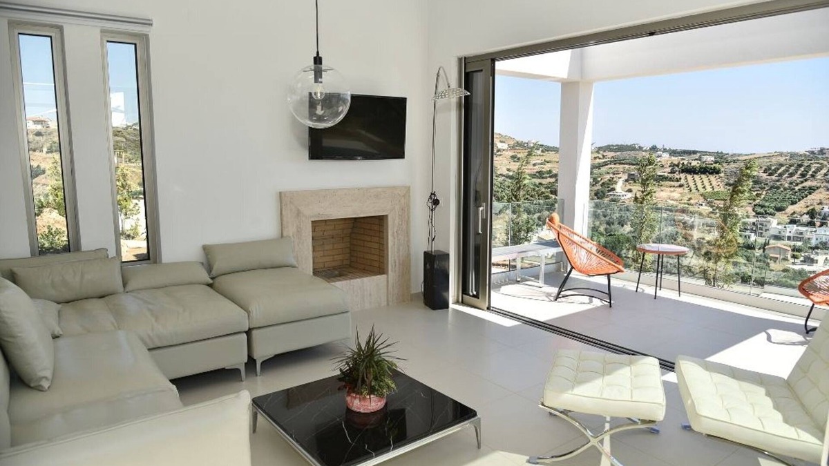 Agia Pelagia Villa | Elite Crete Villa | Villa Kallia | 3 Bedroom | Sea View | Private Pool | Aghia.
