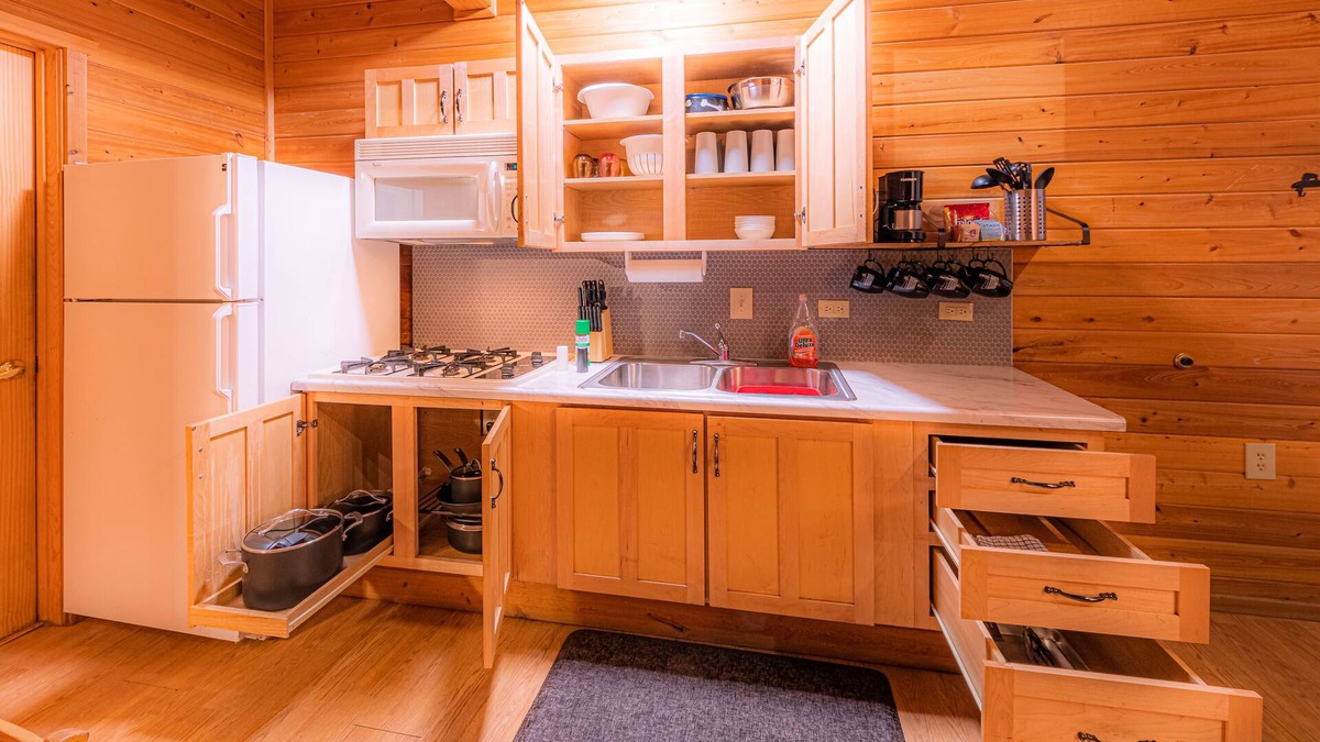 Christopher Creek Cabin | Elk Hollow Cabin with CHARM Backs National Forest, WIFI, stocked kitchen, BBQ