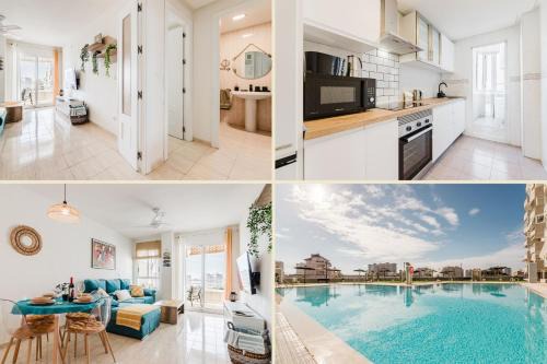 Cabo de las Huertas Apartment | Encantador apartamento con vista al mar