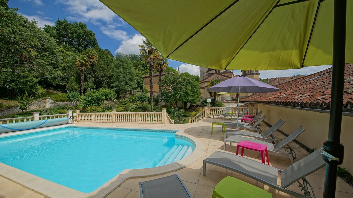 Riberac Villa | Enchanting Dordogne Manor House | Private Heated Pool & Vast Garden