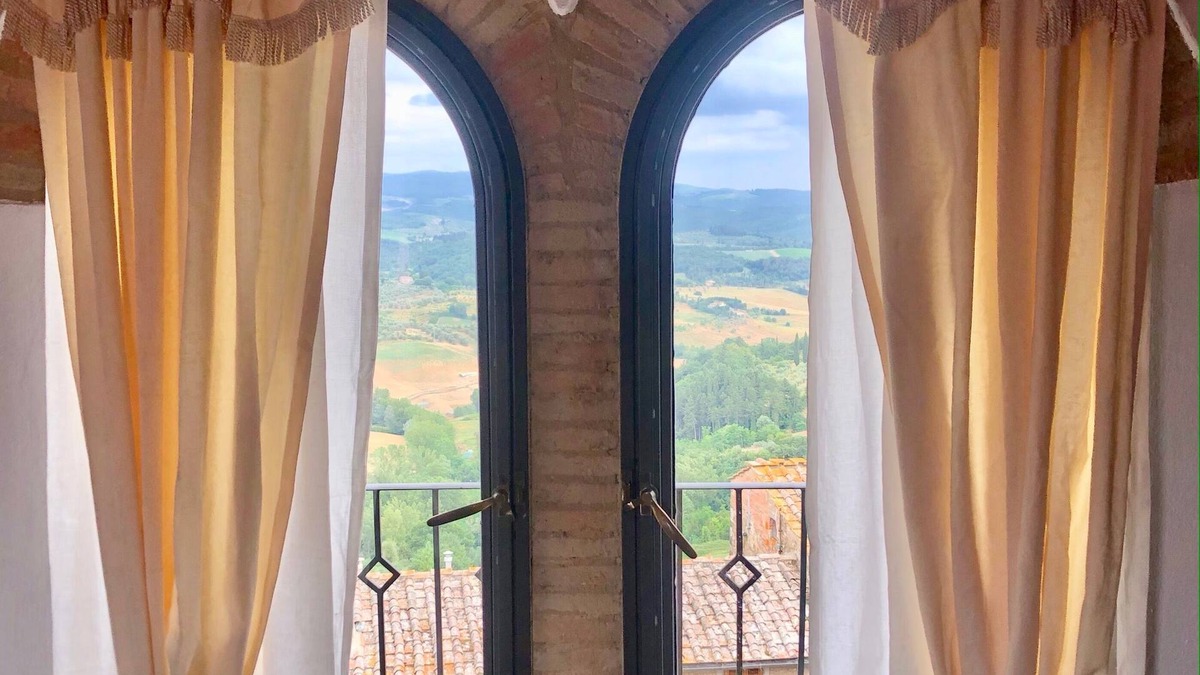 Barberino Tavarnelle Apartment | Enchanting Tuscany Vacation Rental in Medieval Fortress Town Panoramic Views