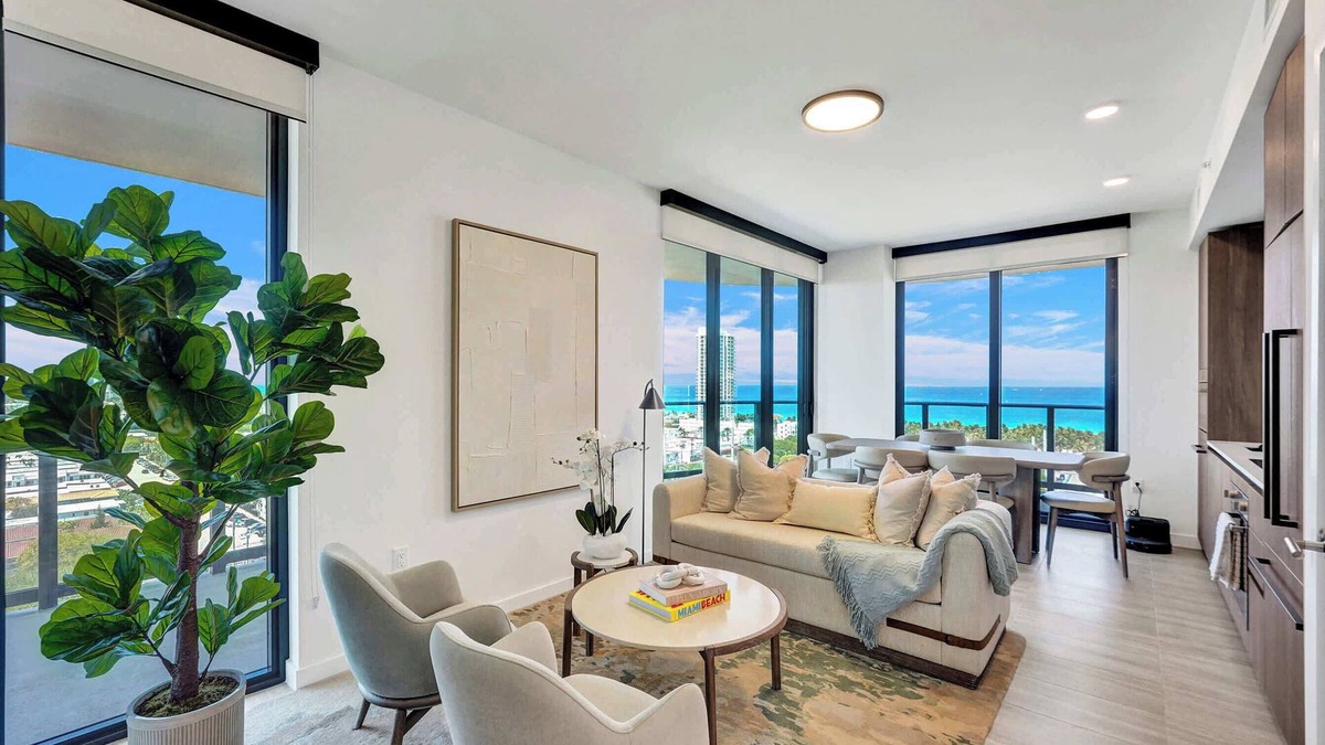 North Beach Condo | Endless Views from this Elegant 4BR Miami Beach Retreat