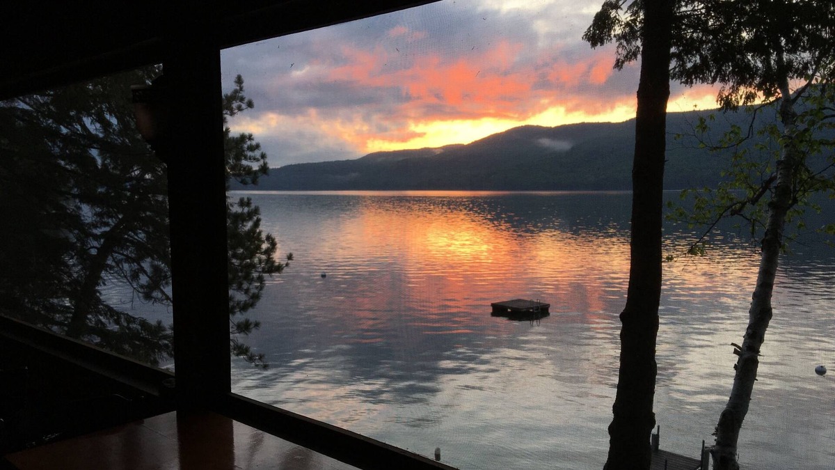Silver Bay Cottage | Enjoy an incredible view while perched above the water