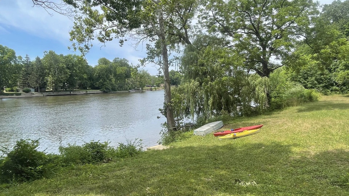Benton Harbor Cottage | Enjoy peacefulness & nature in our pet friendly cottage along the St. Joe River.