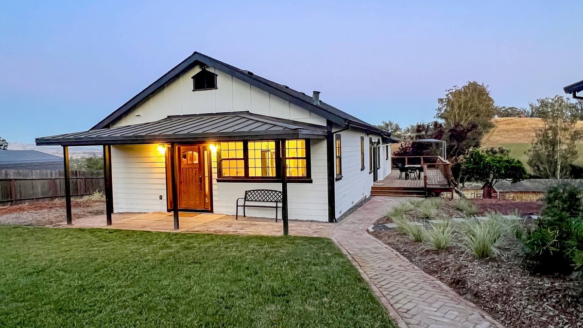 Penngrove House | Enjoy privacy and a quiet setting with hill views and modern amenities
