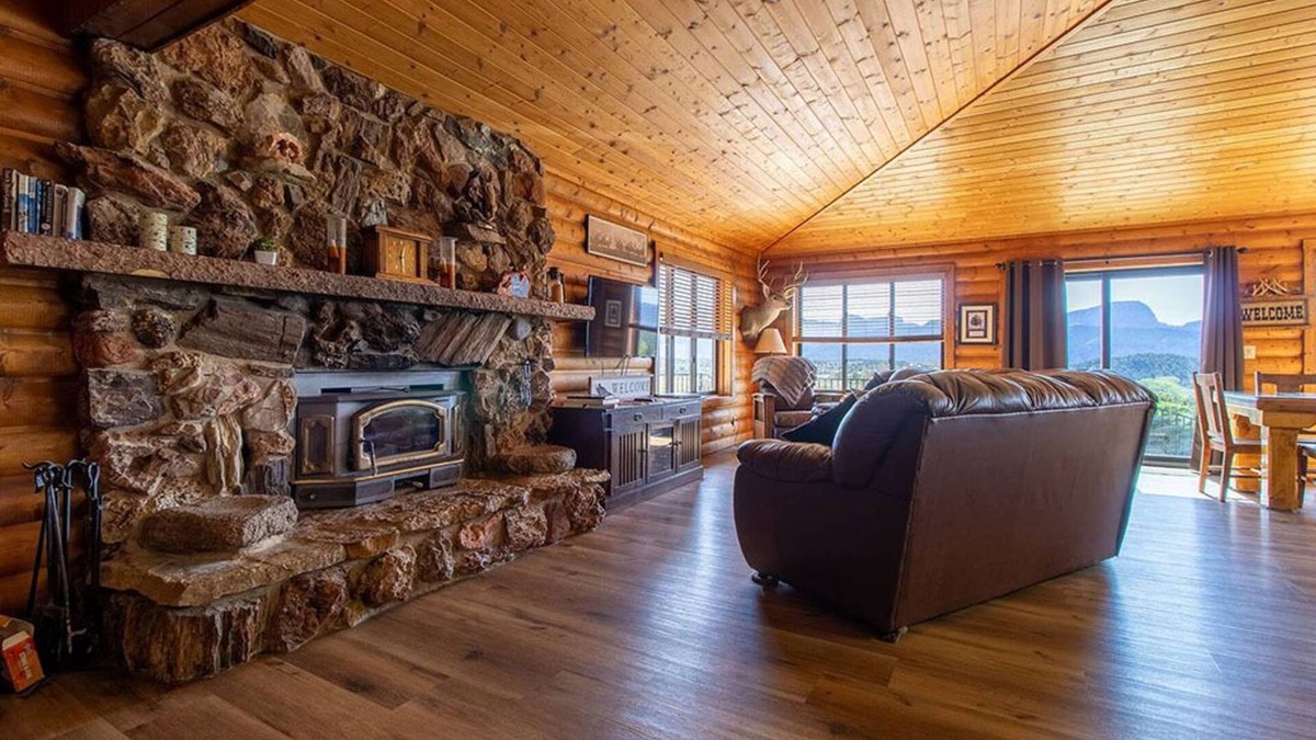 New Harmony Cabin | Enjoy Privacy and Mountain Views At Our 50 Acre Ranch Near 2 of Utah's Mighty 5!