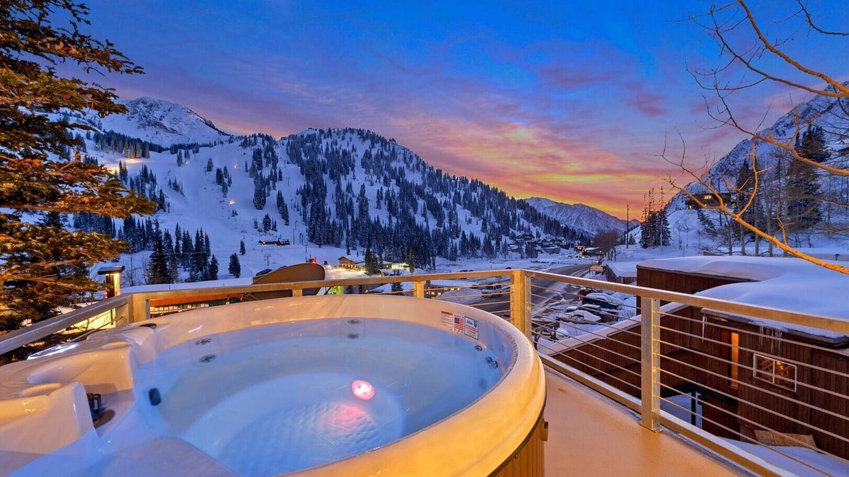 Salt Lake Mountain Resorts Condo | Enjoy pure luxury in Alta in this Contemporary Condominium with Hot Tub