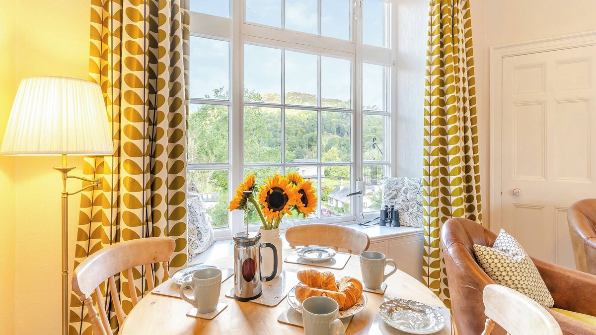 Waterhead Cottage | Enjoy stunning fell views from this grand apartment.