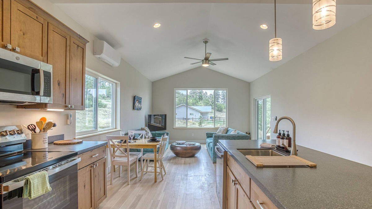 Pagosa Highlands House | Enjoy the best of both worlds in this brand-new home—just minutes from Uptown Pagosa Springs, yet tucked away in a quiet, rural setting. Permit VRP-25-0367 Max Occupancy: 6