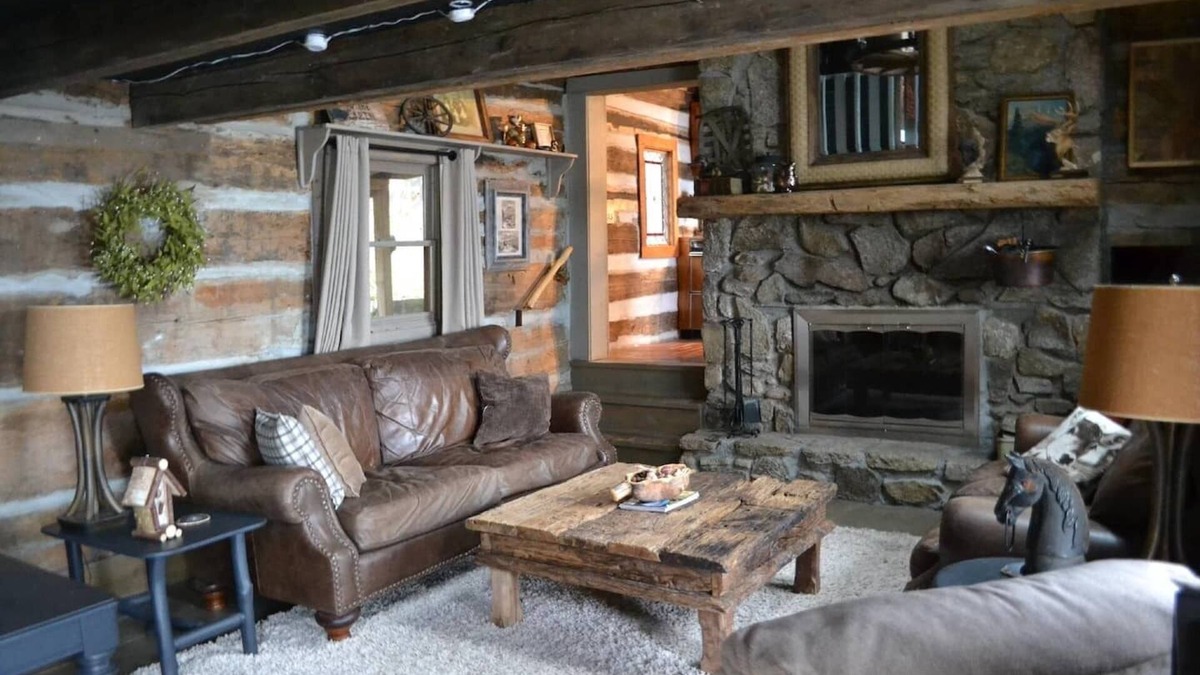 Wolf Laurel House | Enjoy this 100+ year old cabin in the gated Wolf Laurel Resort community.