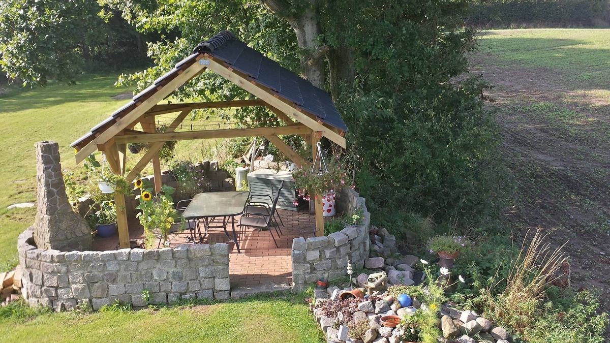 Fahrdorf House | Enjoy your holiday surrounded by meadows and fields Panoramic view 6 pers.