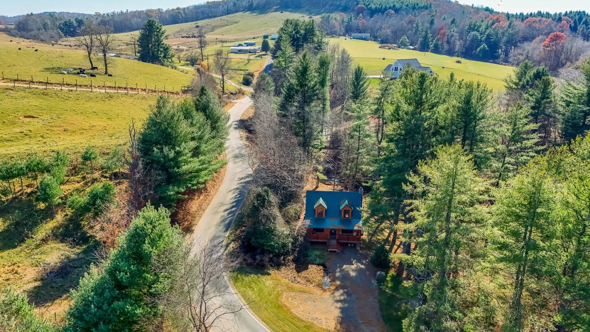 Ennice Cabin | Ennice Cabin w/Waterfall: Near Blue Ridge Pkwy!
