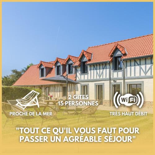 Sainte-Marguerite-sur-Mer House | Ensemble de 2 gîtes de charme - 15 personnes