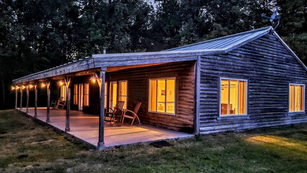 Starks House | Entire Home on a 125 acre Farm with a Swimming hole and River for Fly Fishing