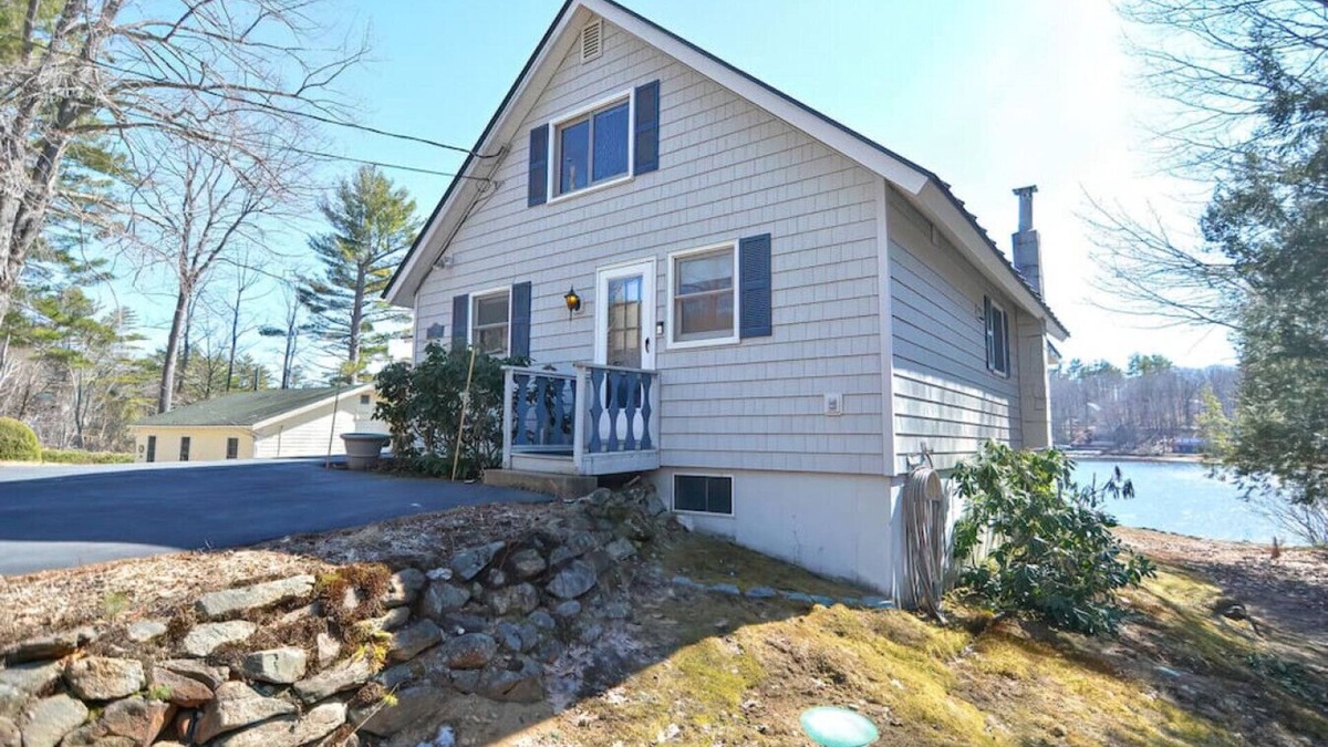 Gilmanton House | Entire Lakefront Home with Dock on Sawyer Lake