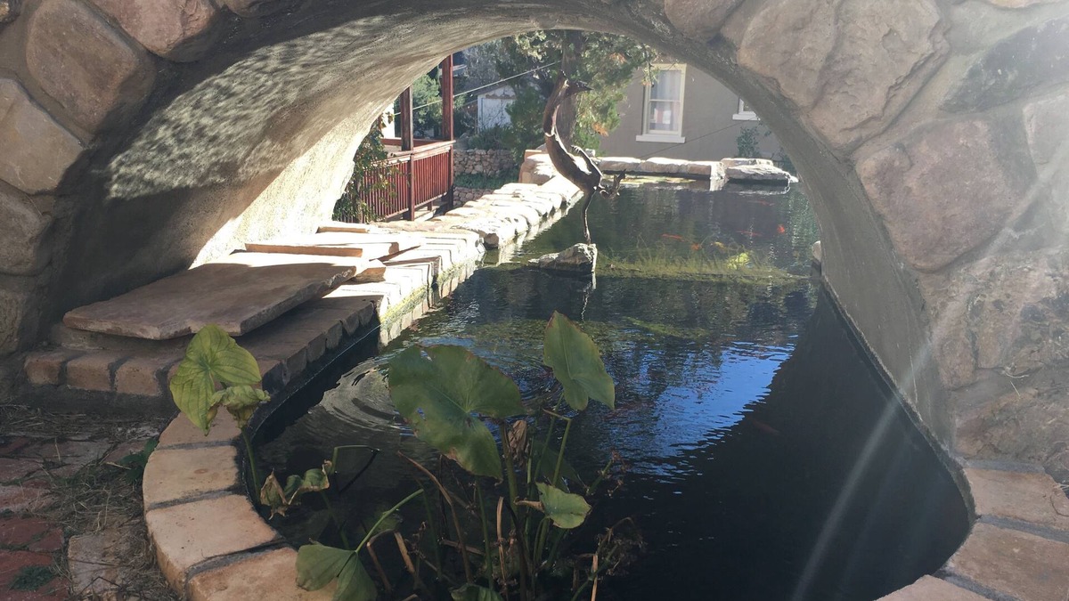 Bisbee House | Entire Mermaid Castle with Giant Koi Ponds in Downtown Bisbee