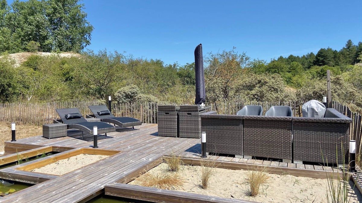 Merlimont House | ENTRE DUNES ET PINS House 2 pers. - Enclosed garden facing dunes and pine forest