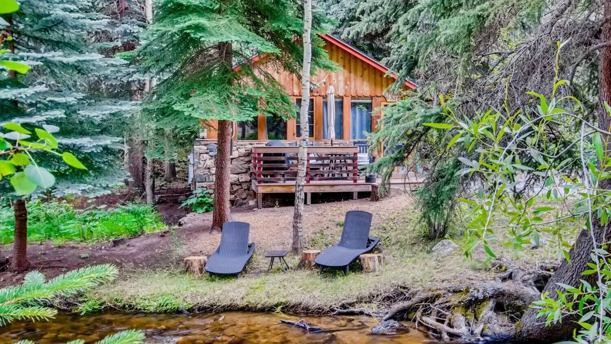 Idaho Springs Cabin | Epiphany Pines Waterfront Work & Play Cabin