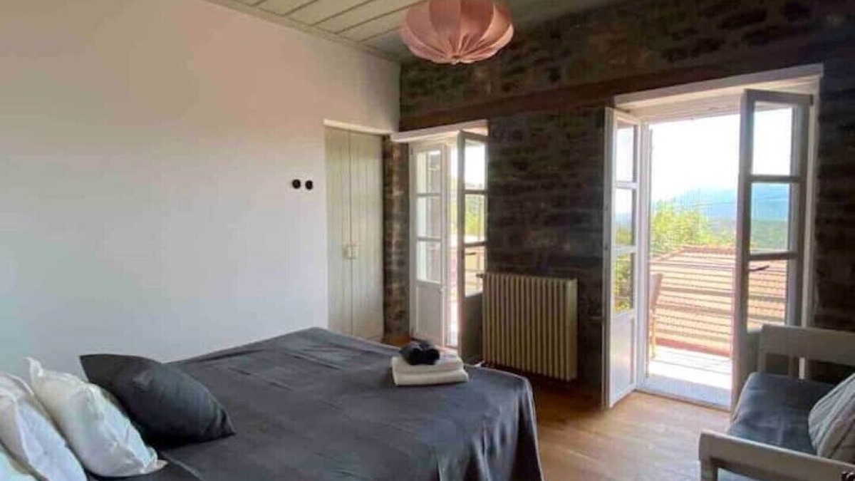 Vourgareli House | Epirus historic home 1903. Greek mountain villa