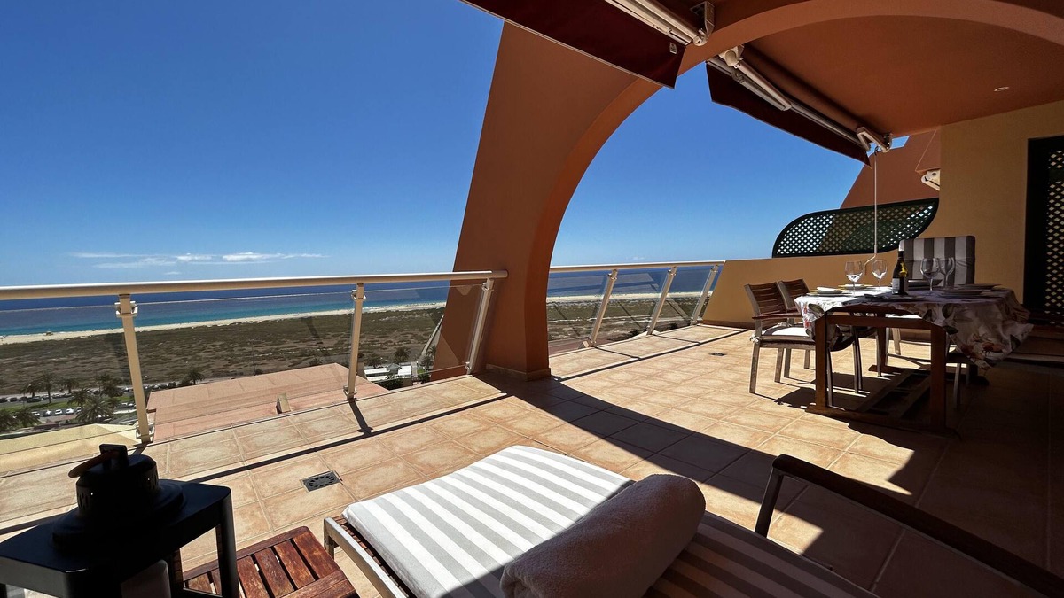 Solana del Matorral Apartment | Large terrace, views of the beach, sunny, free Wifi, spacious and comfortable