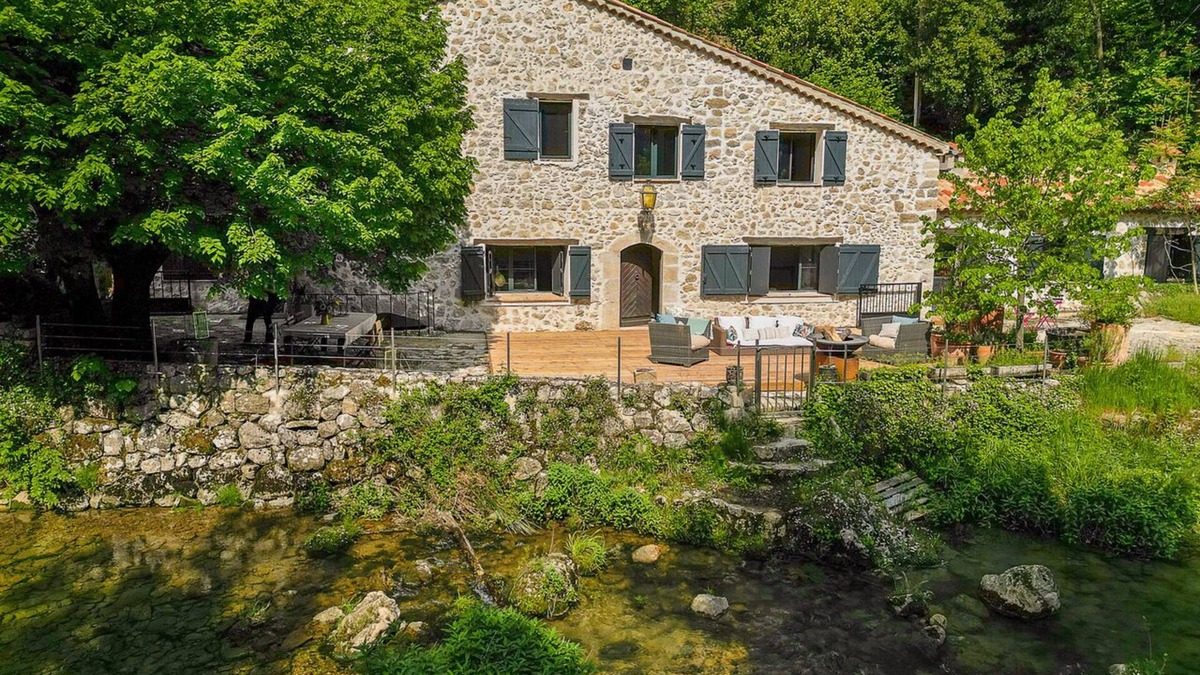 Saint-Vallier-de-Thiey House | Escapade au Moulin et sa Rivière Privative au Milieu D'un Domaine de 14 Hectares