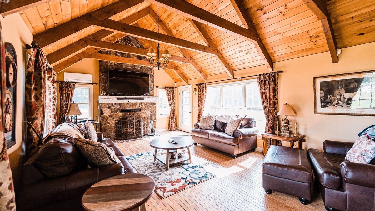 Kingfield House | Escape to our Mountain Haven: A Cozy Farmhouse Retreat in the Heart of Western Maine's Mountains