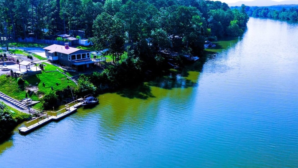 Cave Spring House | Escape to Tranquil Waters, where comfort meets calm. Enjoy serene river views and waterfront access, inviting spaces, and the perfect backdrop for rest, romance, or family fun. Boat Rental and Fishing Charters available anytime of the year.