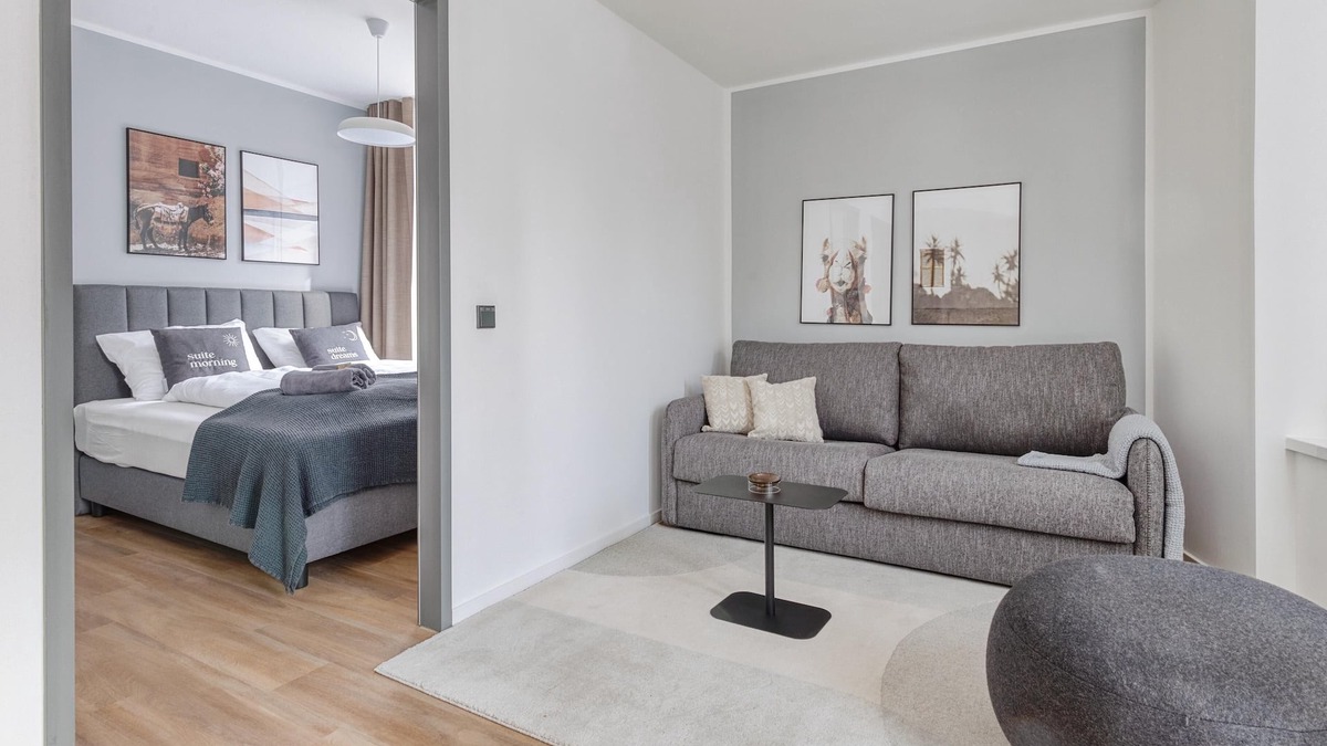 Stadtkern Apartment | Essen Kettwiger Str | Suite XL + Sofa Bed