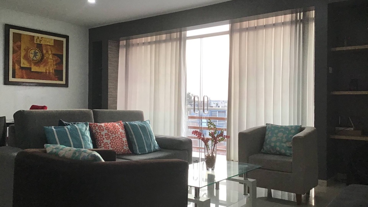 Chiclayo Apartment | Estadia Palmira, Moderno y Amplio Department de 115 m2, Seguridad y Tranquilidad