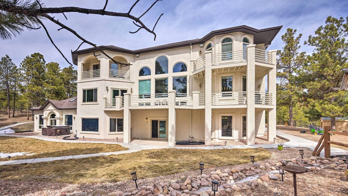 Colorado Springs House | Estate w/Indoor Pool & Decks ~ 25 Mi to Dtwn