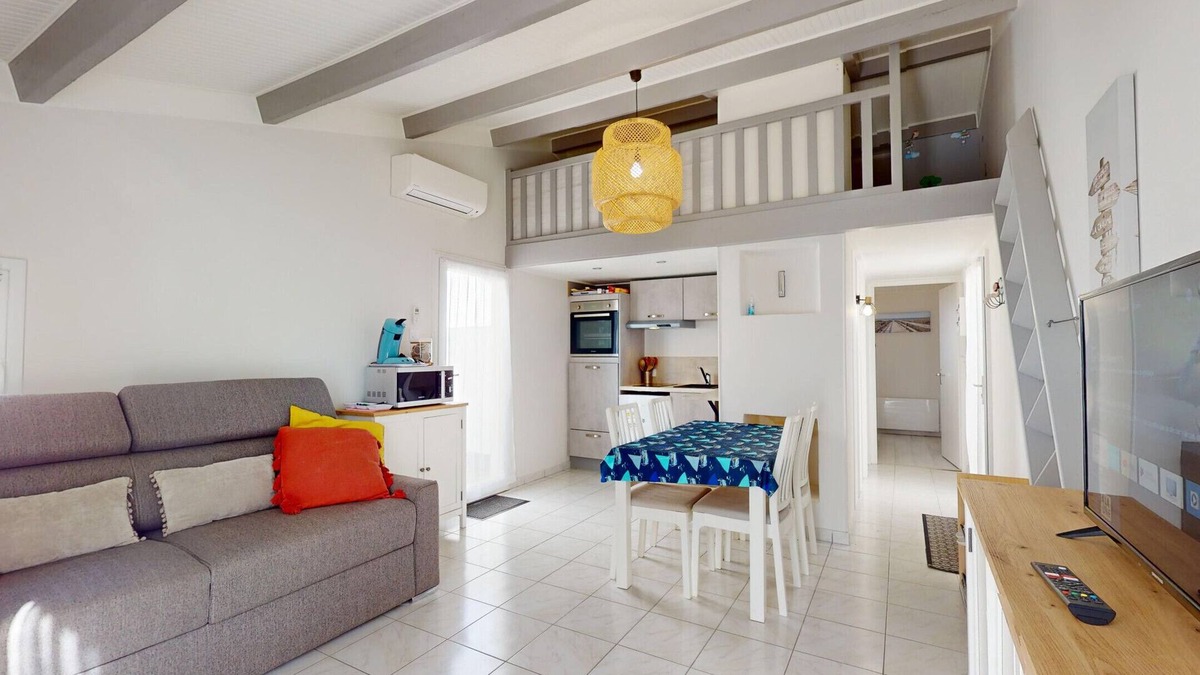 Bretignolles-sur-Mer Ski Chalet | Etoile de mer avec piscine