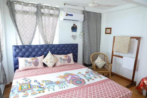 Pondicherry Beach Apartment | Eva Bliss-French Stay , 2mins Walk To Rock Beach