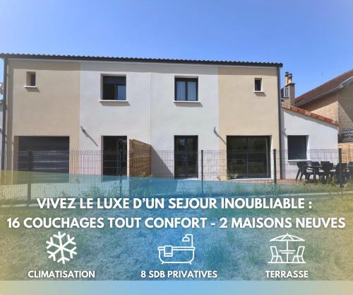 Poitiers Villa | Evasion urbaine, 1 ou 2 villas, 4 à 8 chambres