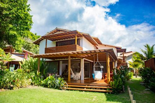 Arraial d'Ajuda House | Excelente casa, pé na areia, no melhor de Arraial!