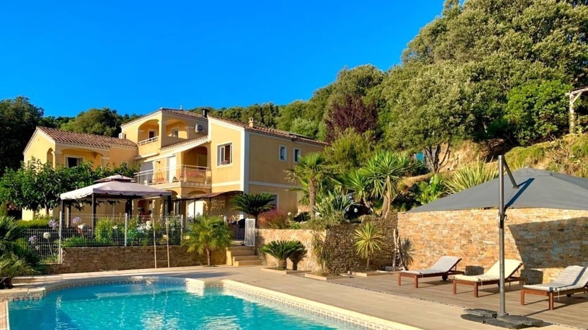 Granace Villa | Exceptional 4* quiet villa with heated swimming pool and magnificent sea view