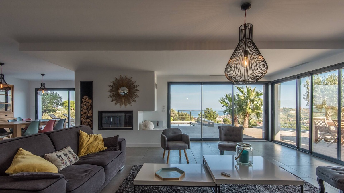 Banyuls-sur-Mer Villa | Exceptional 5-star villa, sea and mountain views, swimming pool.