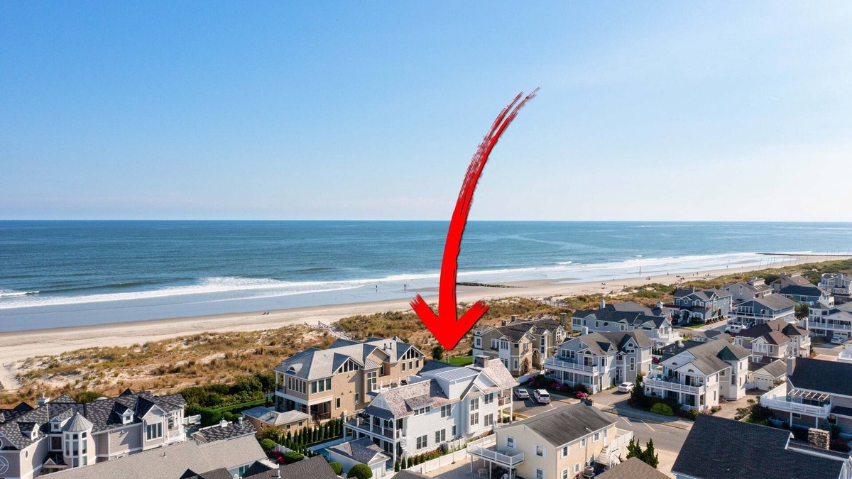 Stone Harbor House | Exceptional 6 bed/6 bath stunner just steps away from the beach