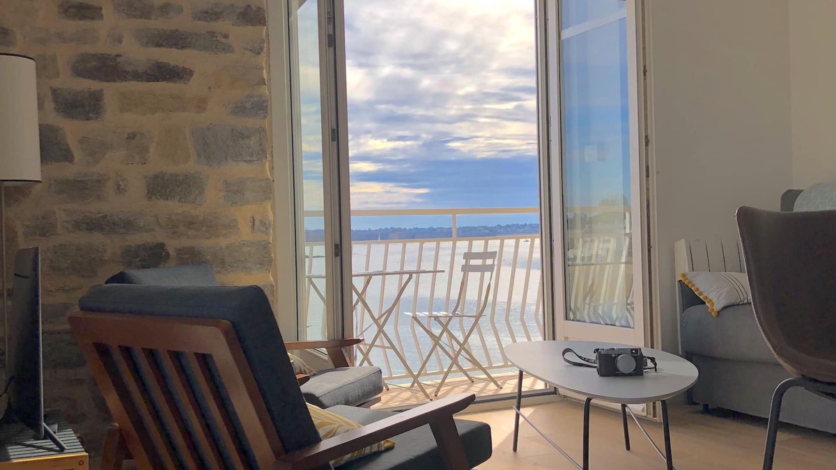 Kerroch Apartment | Exceptional sea view 180 ° - luxury apartment