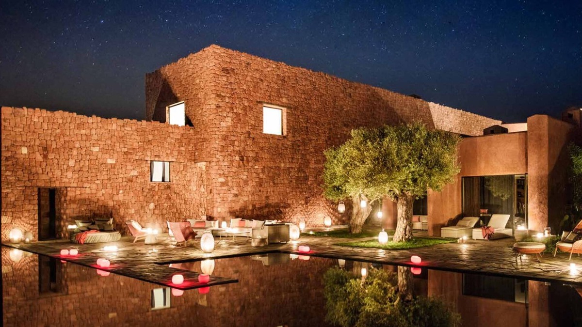 Ghmate Villa | Exceptional villa with infinity pool and tennis court in Marrakech