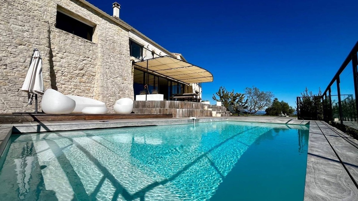 Sampzon Villa | Exceptional villa with panoramic view and swimming pool