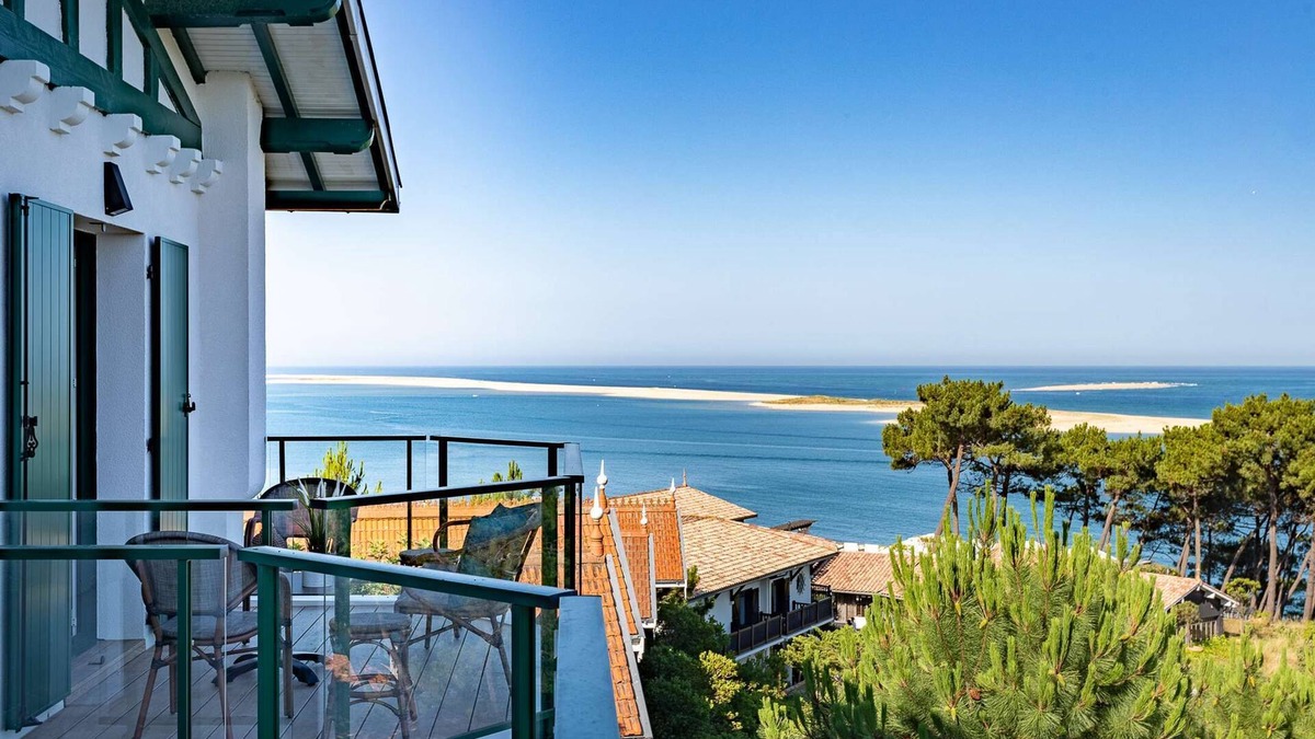 Pyla-sur-Mer Apartment | Exceptionnel 3 Pièces 5 vue Panoramique