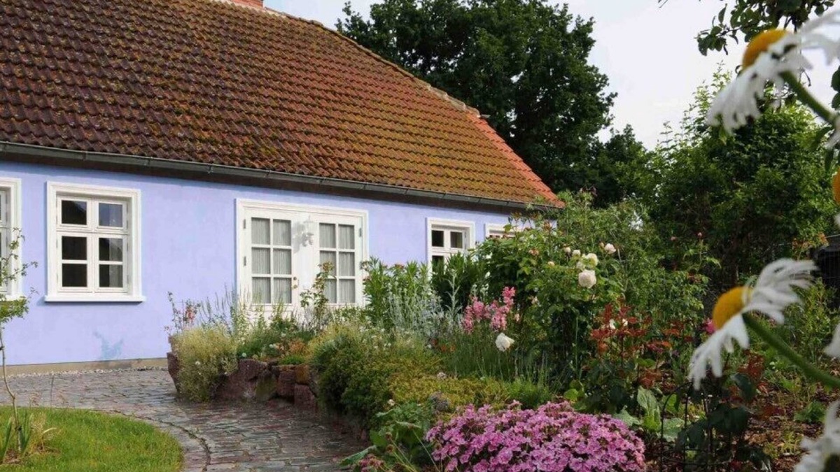 Warthe House | exclusive house to feel good with chimney, romantic farm garden - Usedom