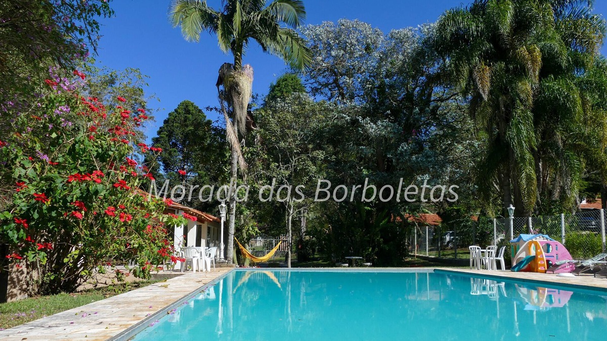 Ibiuna House | Exclusive Top Swimming Pool of the Residence Conforto Lazer 24h Security.