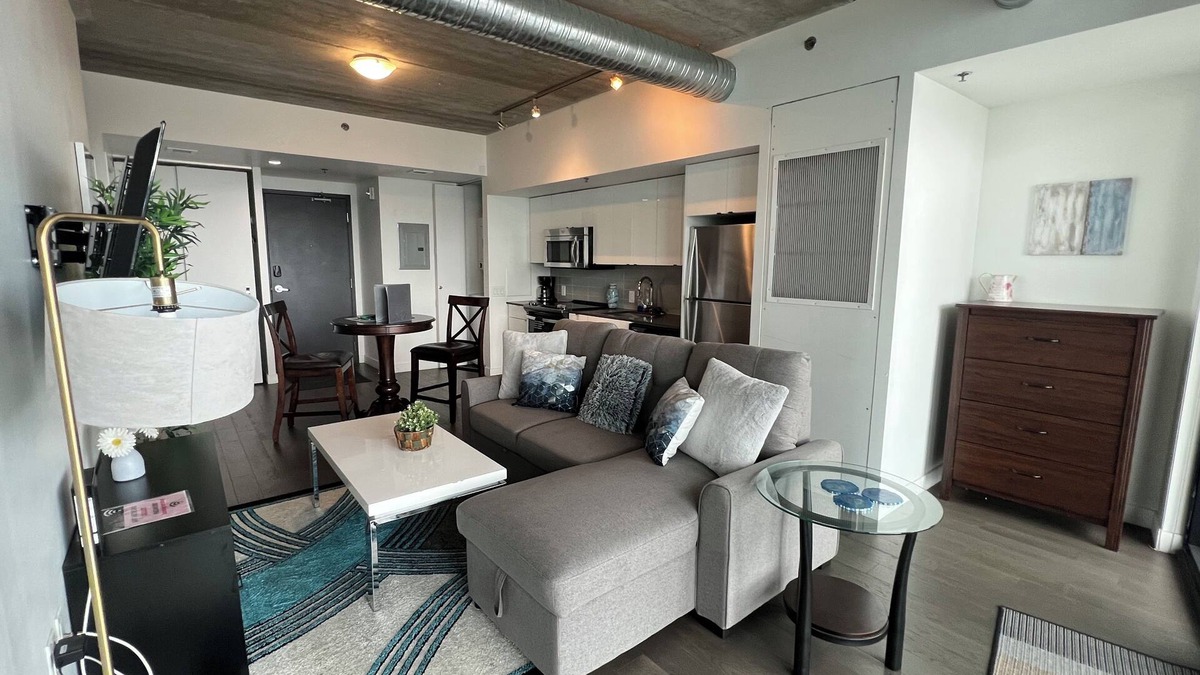 Downtown Winnipeg Apartment | Executive Luxury 2 bed Spacious Downtown WIFI laundry
