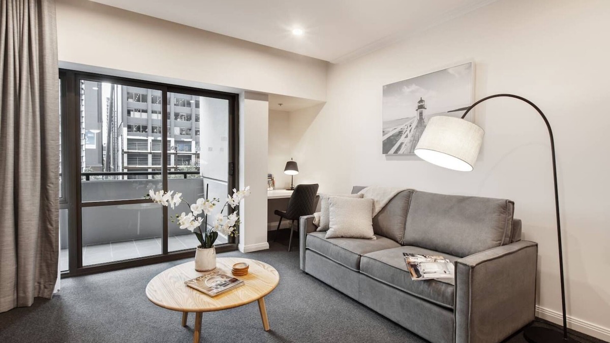 Chinatown Apartment | Executive Urban Living with Balcony and Heated Pool