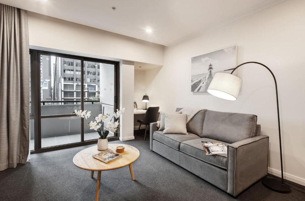 Chinatown Apartment | Executive Urban Living with Balcony & Heated Pool