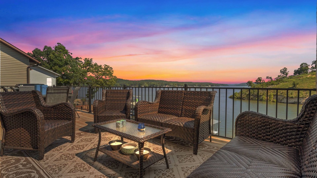 Climax Springs House | Expansive Deck, Private Dock, Boat Slip and Stunning Views