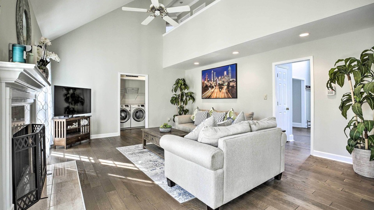 Lawrenceville Cottage | Expansive Lawrenceville Home w/Private Backyard!